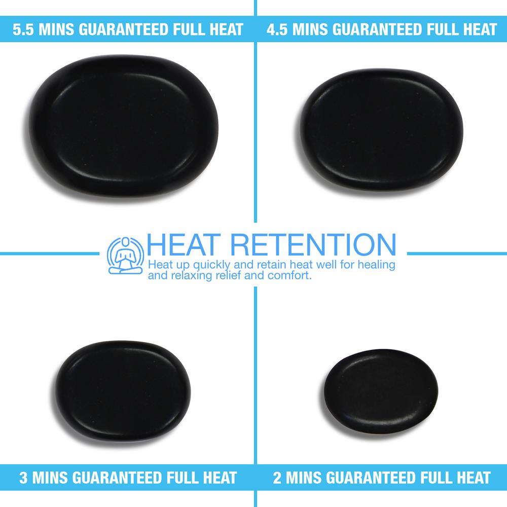product image number 4 for SereneLife Hot Massage Stones