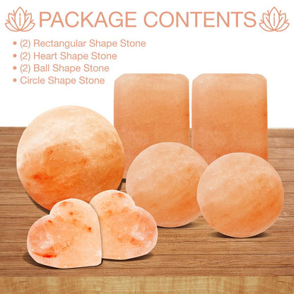 product image number 7 for SereneLife Salt Massage Stones