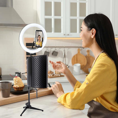 product image number 7 for Pyle Compact Microphone Isolation Shield