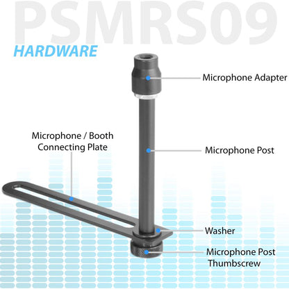 product image number 4 for Pyle Microphone Isolation Shield