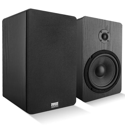 product image number 1 for Pyle Home Theater Bookshelf Speakers