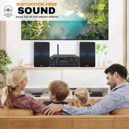 product image number 4 for Pyle Home Theater Bookshelf Speakers