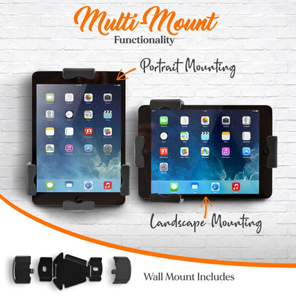 Tablet Security Stand with Lock, Adjustable Arm, Fits 7.9"-10.1" Tablets