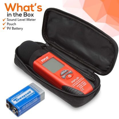 product image number 7 for Pyle Sound Level Decibel Db Meter