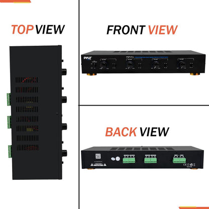 4-Ch. Stereo Speaker Selector