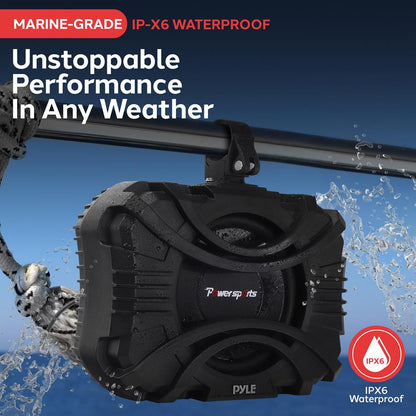 10" Marine Subwoofer 400W Waterproof Quick-Mount for UTVs & Boats