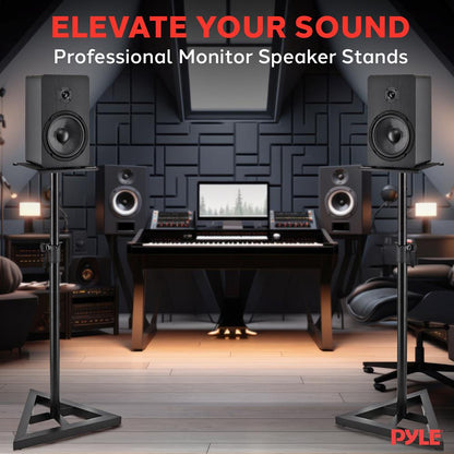 Supports d'enceintes de monitoring audio professionnel 