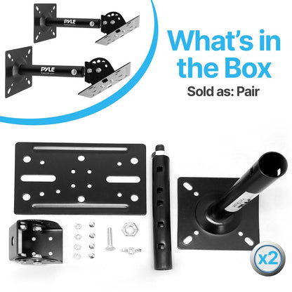 Dual Wall / Ceiling Speaker Mounts - PSTNDC31