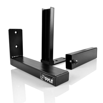 Adjustable Speaker Wall Mount Brackets, 110 lbs Capacity, Steel, 2 Pack