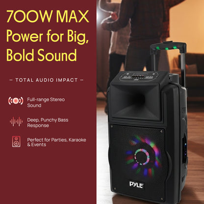 Ensemble de haut-parleur PA Bluetooth et kit micro 