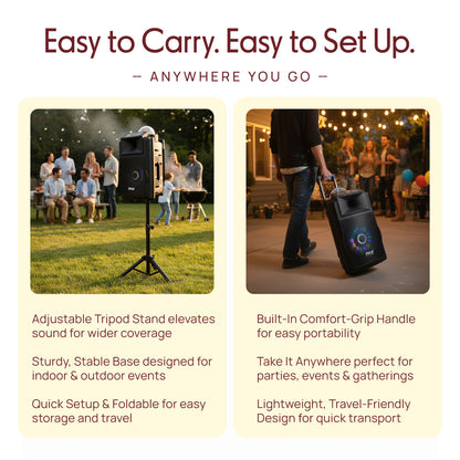 Ensemble de haut-parleur PA Bluetooth et kit micro 