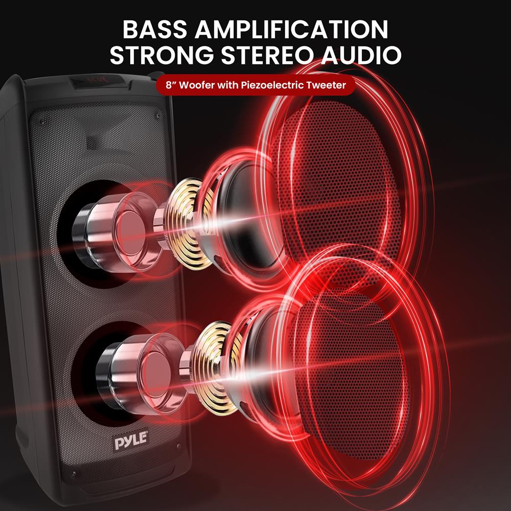 product image number 2 for Pyle Bluetooth Pa Speaker & Microphone System