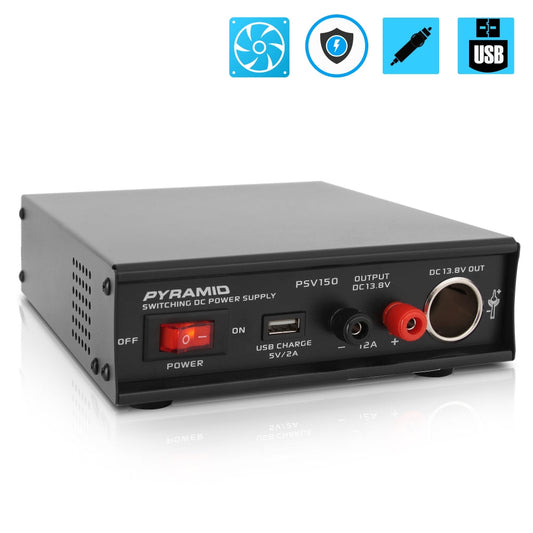 product image number 1 for Pyramid Hobbyist Bench Power Supply, 12 Amp