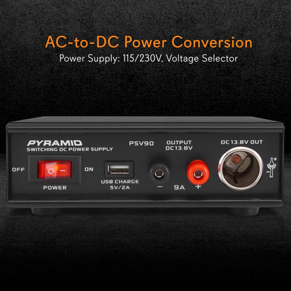 Hobbyist Bench Power Supply, 9 Amp - PSV90