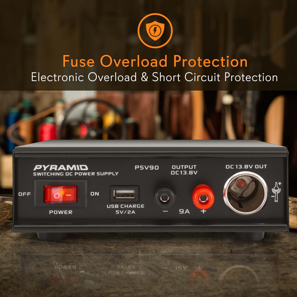 product image number 6 for Pyramid Hobbyist Bench Power Supply, 9 Amp