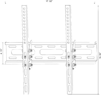 product image number 3 for Pyle 23''-46'' Flat Panel Lcd Tilt Tv Wall Mo