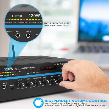 Microphone Pa Mono Amplifier