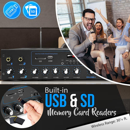 Bluetooth Audio Amplifier System