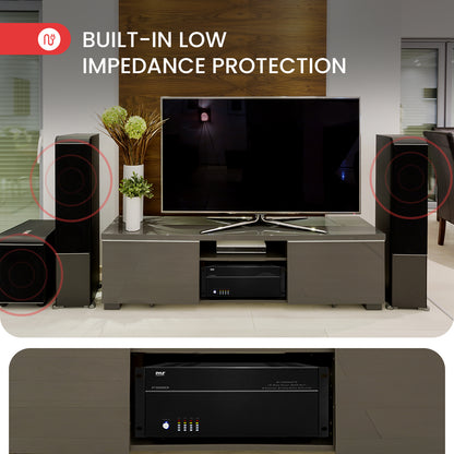 8-Ch. Stereo/Mono Amplifier