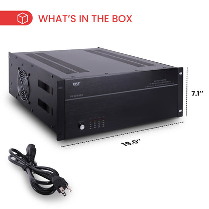 8-Ch. Stereo/Mono Amplifier