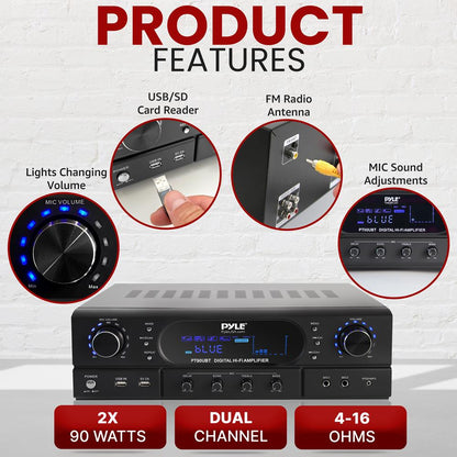 Home Theater Wireless Bt Streaming Recei
