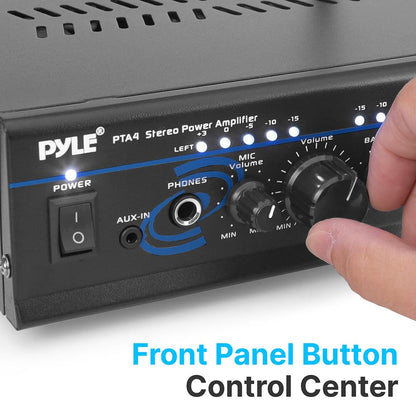 Mini Stereo Power Amplifier