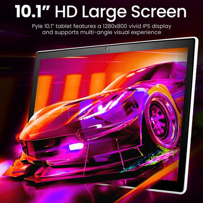 Tablette Android 10,1" Full HD pour enfants, Quad-Core, longue autonomie, bleue 