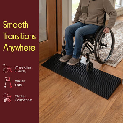 Rise Rubber Threshold Ramp