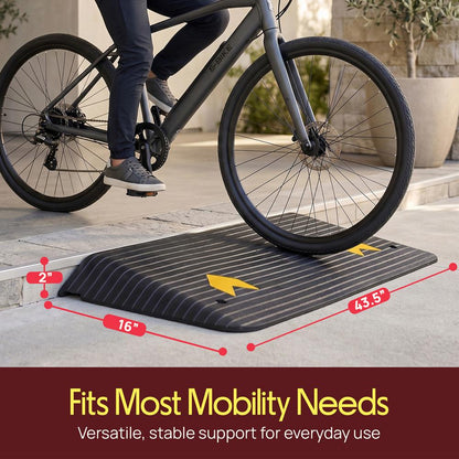 Rise Rubber Threshold Ramp