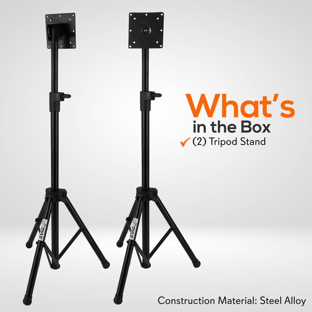 product image number 7 for Pyle Tripod Tv Stand