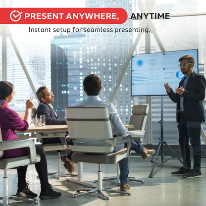 Support TV à trépied 