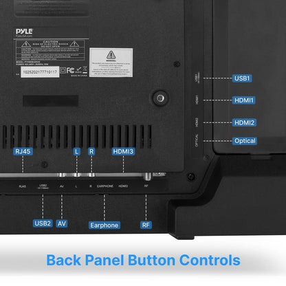 product image number 3 for Pyle 50’’ Uhd Dled Webos Smart Tv