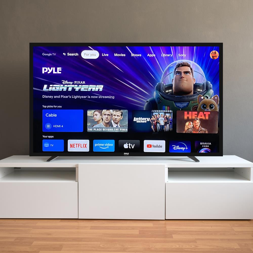 product image number 9 for Pyle 50’’ Uhd Dled Webos Smart Tv