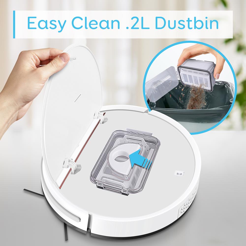 product image number 8 for SereneLife Smart Robot Vacuum Cleaner