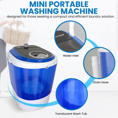 product image number 5 for Pyle Compact & Portable Washing Machine