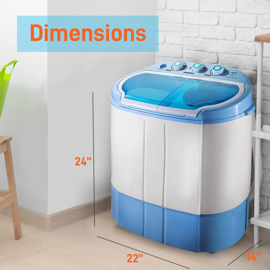 2-in-1 Compact & Portable Washer & Dryer