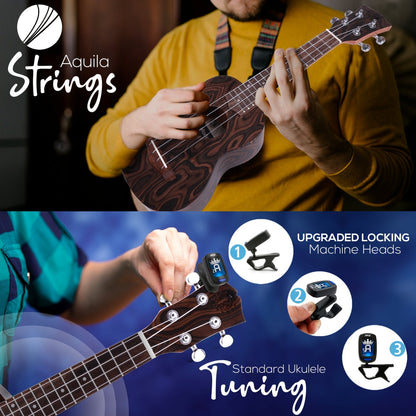 product image number 6 for Pyle Soprano Ukulele Beginner Pack