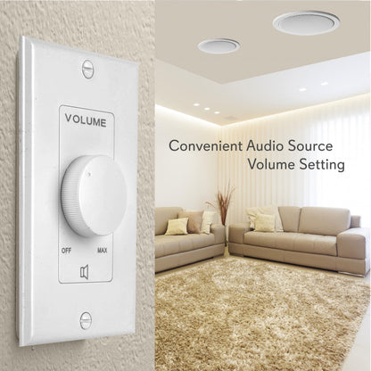 Wall Mount Rotary Volume Control