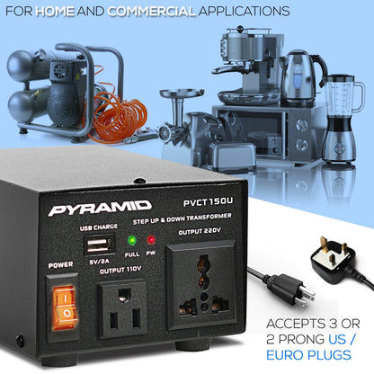 product image number 4 for Pyramid Step Up And Step Down Transformer