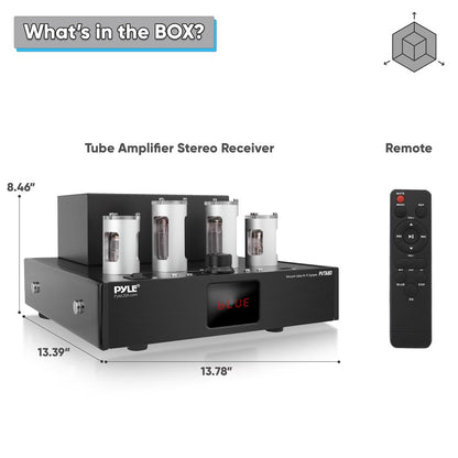 product image number 7 for Pyle Wireless Bt Tube Amplifier Stereo Receiv