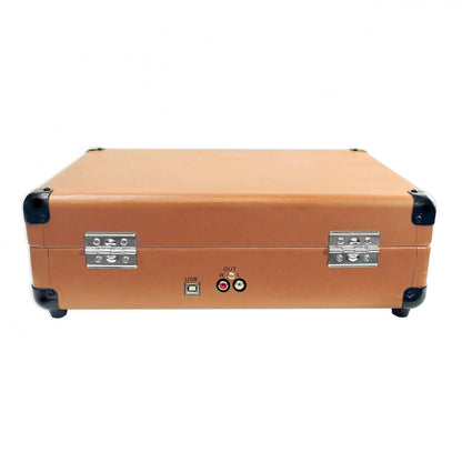 Système de platine portable, vinyle vers MP3, 3 vitesses, USB, rechargeable 