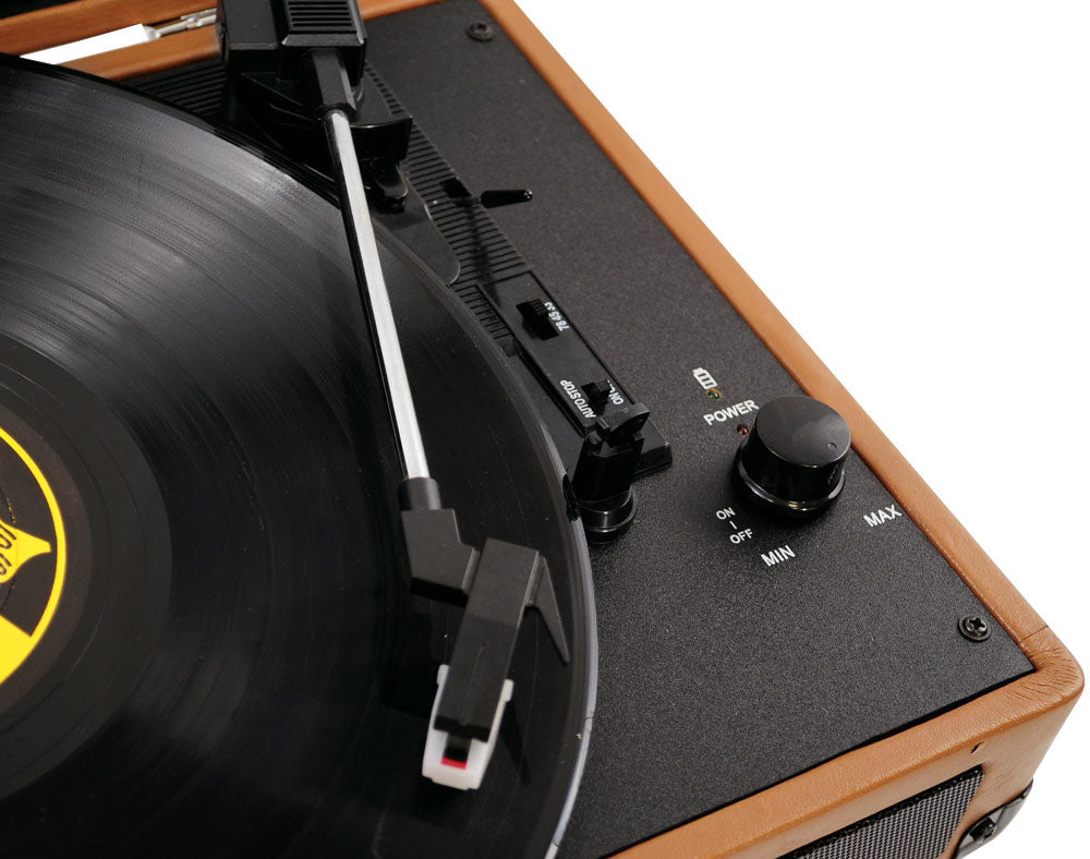 product image number 5 for Pyle Portable Record Player Turntable