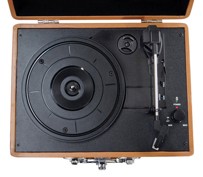 product image number 2 for Pyle Portable Record Player Turntable