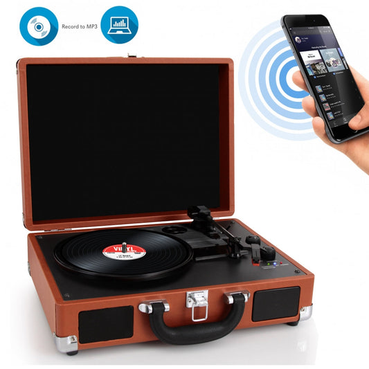 product image number 1 for Pyle Portable Record Player Turntable