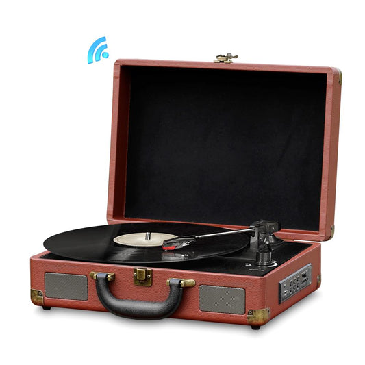 product image number 1 for Pyle Portable Record Player Turntable