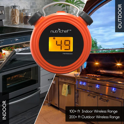 product image number 3 for NutriChef Bluetooth Wireless Bbq Digital Thermomet