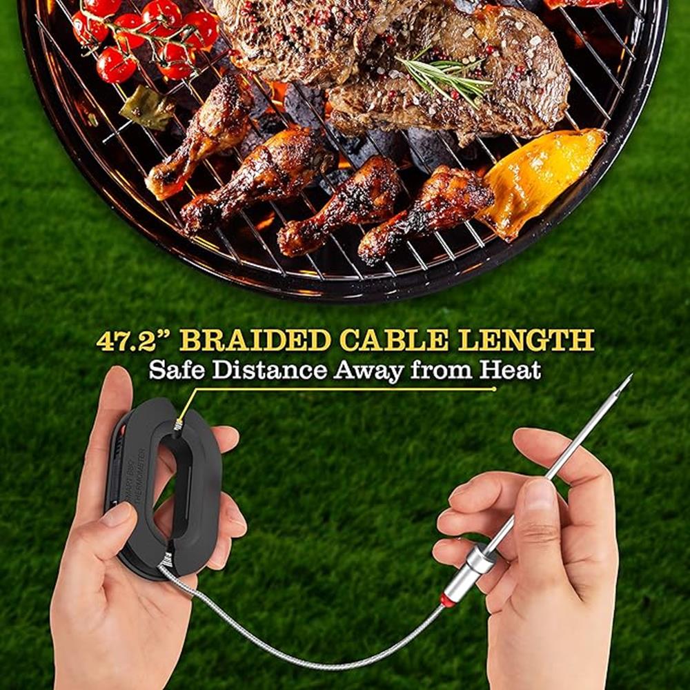 product image number 6 for NutriChef Bluetooth Bbq Digital Thermometer