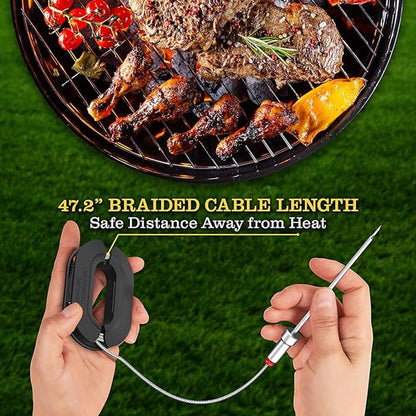 product image number 6 for NutriChef Bluetooth Bbq Digital Thermometer
