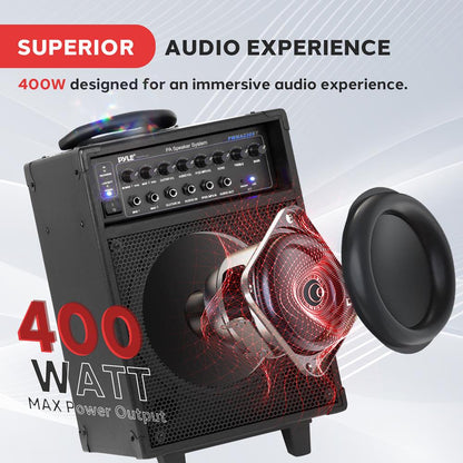 Wireless Compact Bluetooth PA Speaker