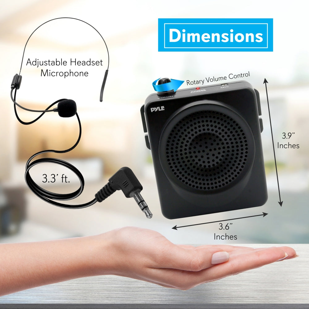 product image number 2 for Pyle Waist-Band Portable Pa System